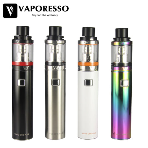 Original Vaporesso VECO ONE PLUS Kit with 4ML VECO PLUS Tank Atomizer 3300 mah Electronic Cigarette Mod ss316 0.3ohm coil