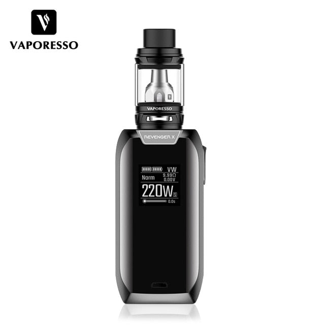 Vaporesso Revenger X Kit 220W Electronic Cigarette with Revenger X Mod NRG SE mini Tank Vape Kit Support GT4 GT8 coil
