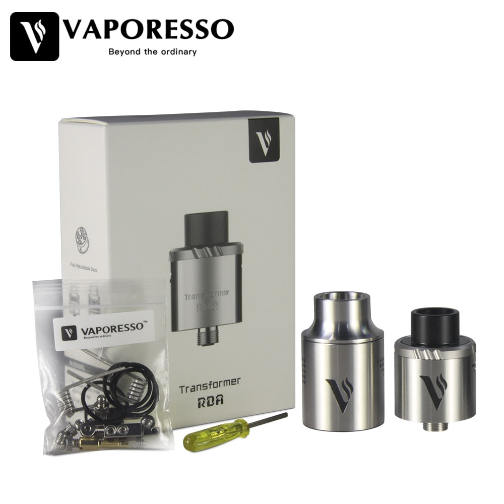 New Vaporesso Transformer RDA Tank  Electronic Cig Dripper Atomizer Rebuildable Atomzier Vape Rebuildable Dripping Atomizer