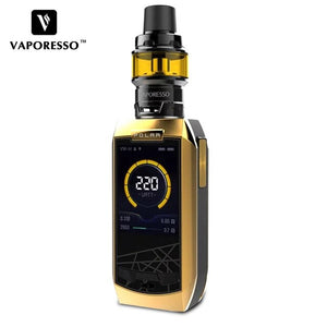 Original Electronic Cigarette Vaporesso Polar 220W Vape Kit 6.5ml & 2ml Cascade Baby SE Tank Use GT Meshed and GT Coil E-Cig Kit