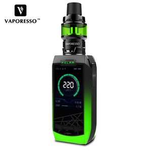Original Electronic Cigarette Vaporesso Polar 220W Vape Kit 6.5ml & 2ml Cascade Baby SE Tank Use GT Meshed and GT Coil E-Cig Kit