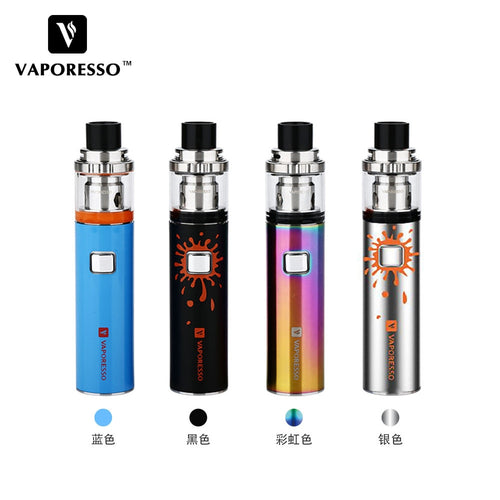 Original Vaporesso VECO PLUS SOLO Kit & Vaporesso VECO SOLO Starter Vape Pen Kit 0.3ohm ECO Coil Built-in Battery E-cigarette