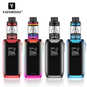 Original Vaporesso Revenger X Kit 220W Electronic Cigarette Revenger X Mod with NRG 5ml Tank Vape Kit Support GT coil