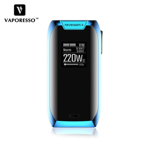 Original Vaporesso Revenger X Kit 220W Electronic Cigarette Revenger X Mod with NRG 5ml Tank Vape Kit Support GT coil