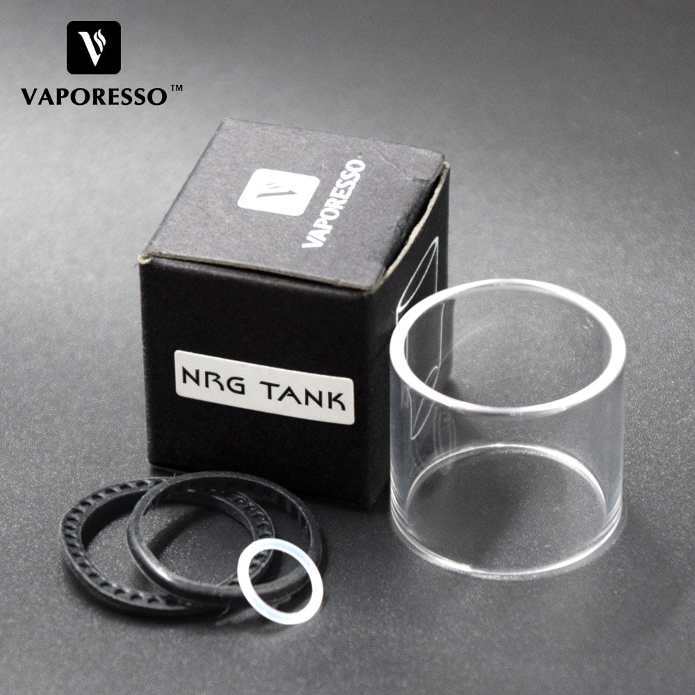 Original Vaporesso E-cigarette accessories Revenger Switcher NRG (SE) Tank Replacement Pyrex Glass Tube & Rubber O-Ring Washer