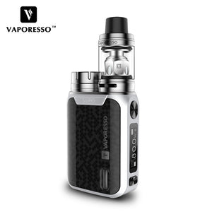 Original Vaporesso SWAG Kit 80W SWAG Box Mod NRG SE Tank (3.5ml)/Mini (2ml) Tank No 18650 Battery E-Cigarettes Vape Mod 2017 NEW