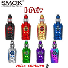 Load image into Gallery viewer, (RU Warehouse) SMOK I-PRIV Kit 230W Voice Control I Priv Box Mod 8ml TFV12 Prince Tank E Cigarette Vape Kit VS SMOK Mag