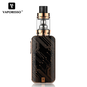 Original Electronic Cigarette Vaporesso 220W LUXE Vape Kit with SKRR Tank With 8ml/2ml Atomizer QF Meshed Coil VS Revenger E-cig