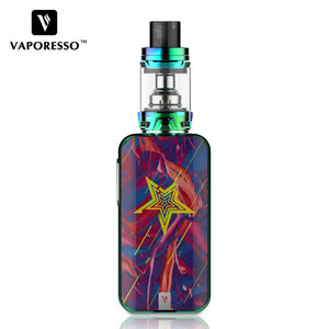 Original Electronic Cigarette Vaporesso 220W LUXE Vape Kit with SKRR Tank With 8ml/2ml Atomizer QF Meshed Coil VS Revenger E-cig
