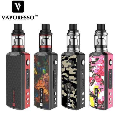 Original Vaporesso Tarot Mini Kit 80W Box Mod with 2ml VECO Tank Clapton 0.4 coil & Extra ss316 Ceramic 0.5 coil E-Cig Vape Kit