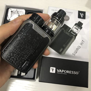 Original Vaporesso SWAG Kit 80W SWAG Box Mod with NRG SE Tank 3.5ml Tank No 18650 Battery E-Cigarettes Vape Kit use GT Coil