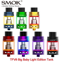 Load image into Gallery viewer, SMOK TFV8 Big Baby Light Edition Atomizer 5ml V8 Big Baby Tank with Baby Q2 Coil Elektronik Sigara Atomizer For Vape SMOK Alien