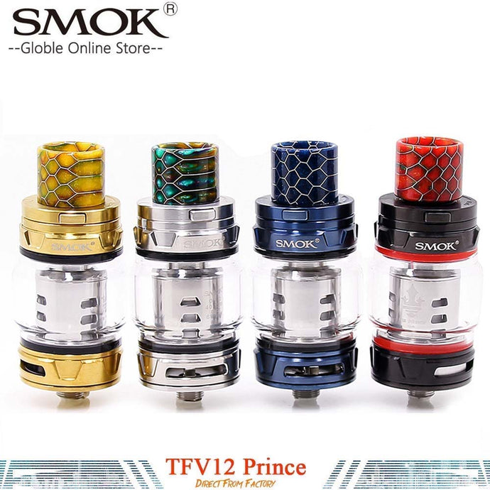 Original SMOK TFV12 Prince Tank with 8ml Top Filling TFV12 Prince Atomizer For Electronic Cigarette Vape SMOK Mag X Priv I Priv