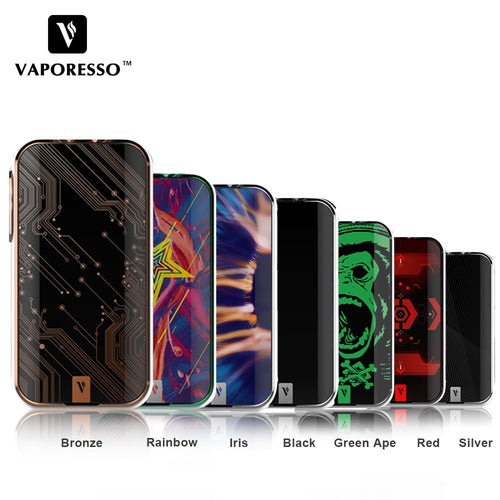 In Stock Vaporesso Luxe 220W Electronic Cigarette Mod fit SKRR Tank Vaporesso TC Box Mod 510 Pin Atomizer with 2 Inch Display